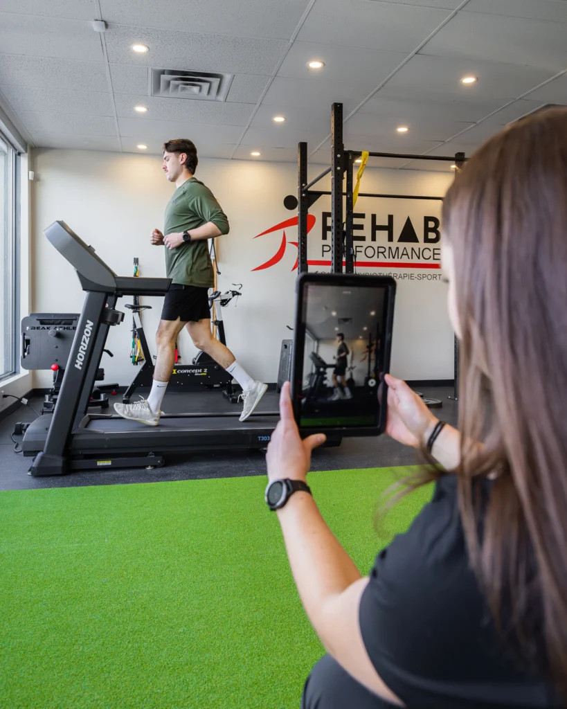 Évaluation de course à pied en physiothérapie à Blainville