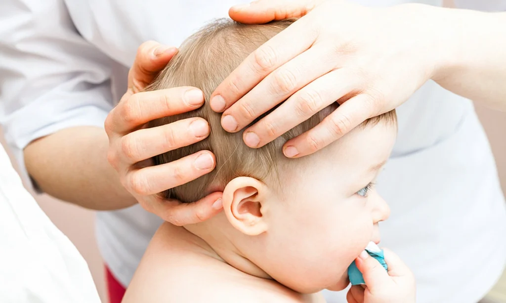 Physiothérapie pour bébés à Blainville - torticolis et plagiocéphalie